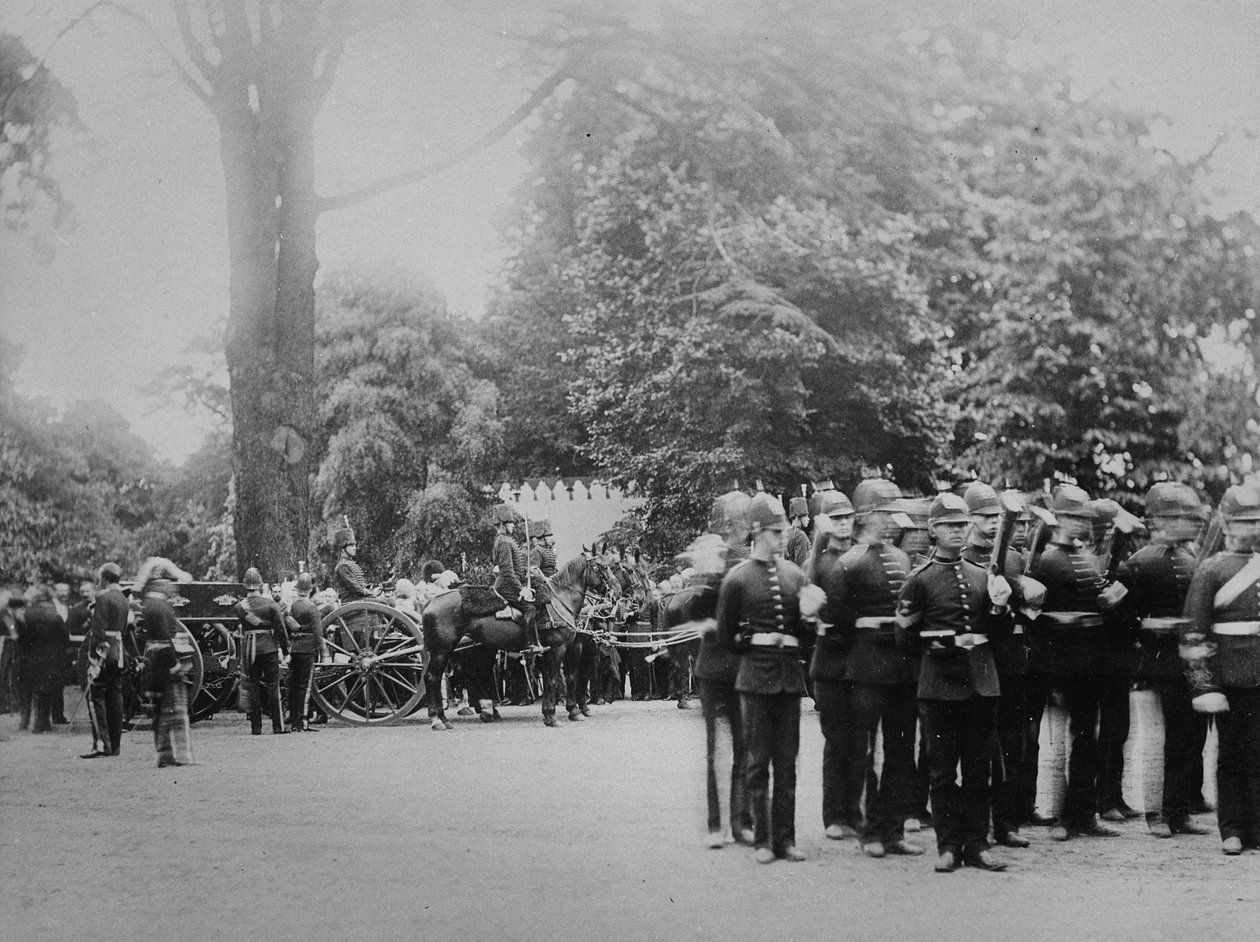 The Prince Imperials Funeral Cortege, Camden Place, 1879. július 12 alkotó: English Photographer