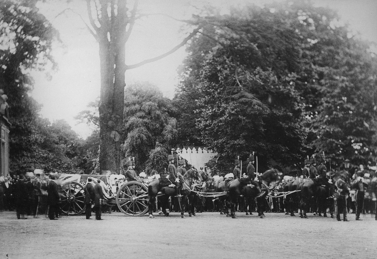 The Prince Imperials Funeral Cortege, Camden Place, 1879. július 12 alkotó: English Photographer