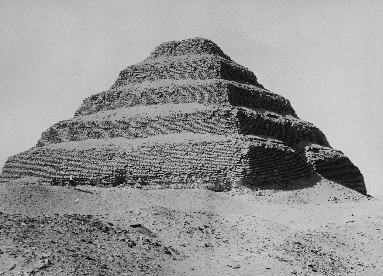 Sakkara piramisa, 1904-2005 körül alkotó: English Photographer