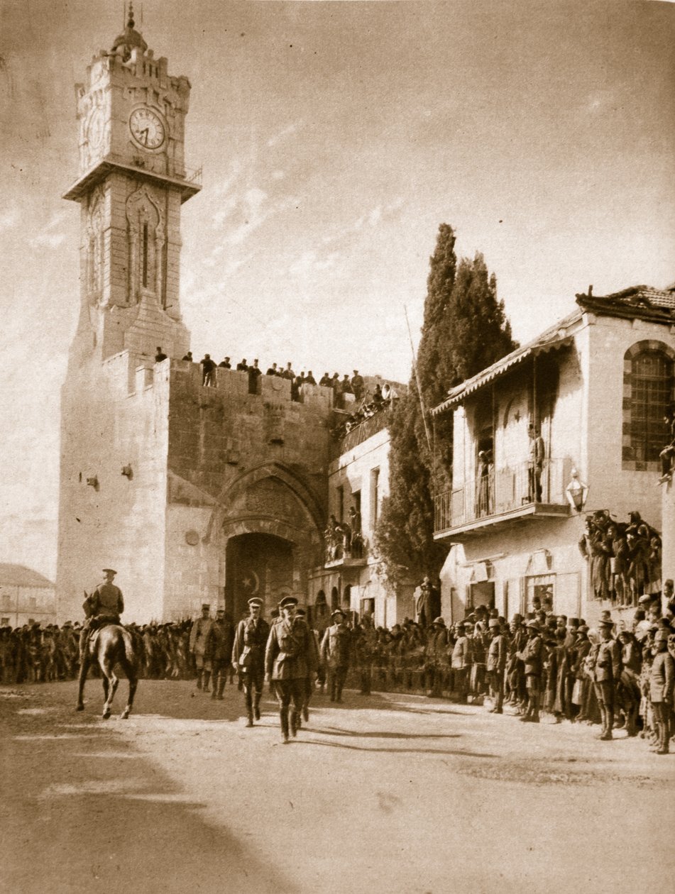 Jeruzsálem szabadítói: Sir Edmund Allenby történelmi belépés a szent városba, 1914-1919 alkotó: English Photographer