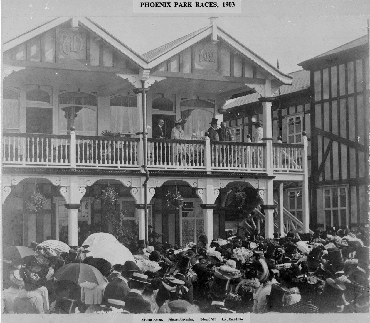 Az első Phoenix Park Races, 1903 alkotó: English Photographer