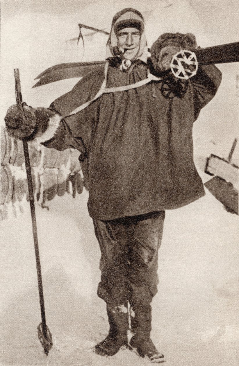 Thomas Crean, E.R.G.R. „South With Scott” című művéből. Evans alkotó: English Photographer