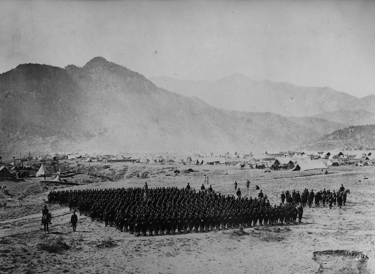 A második angol-afgán háború alatt alakult csapatok, 1878-80 alkotó: English Photographer