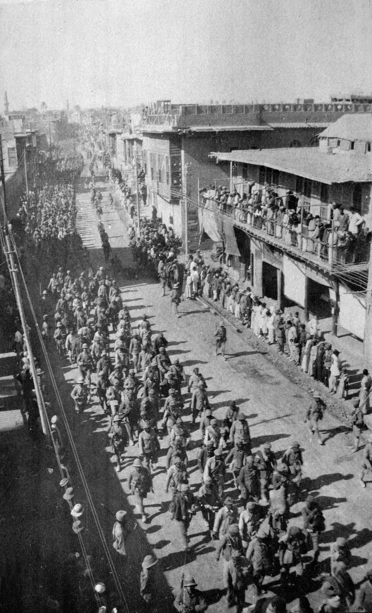 Török hadifoglyok, Bagdad, 1916-17 alkotó: English Photographer