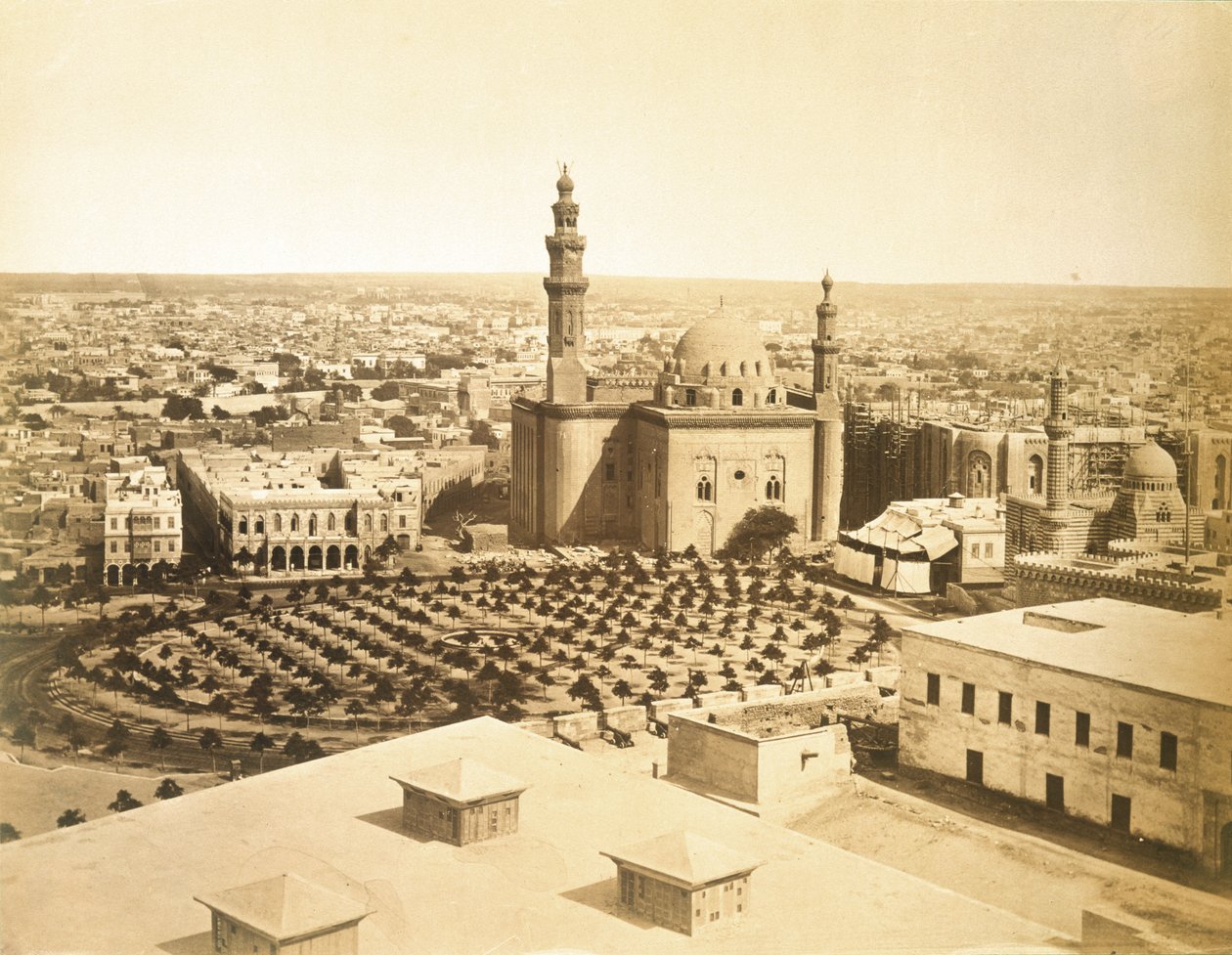 Kairó látképe, 1880 körül alkotó: English Photographer