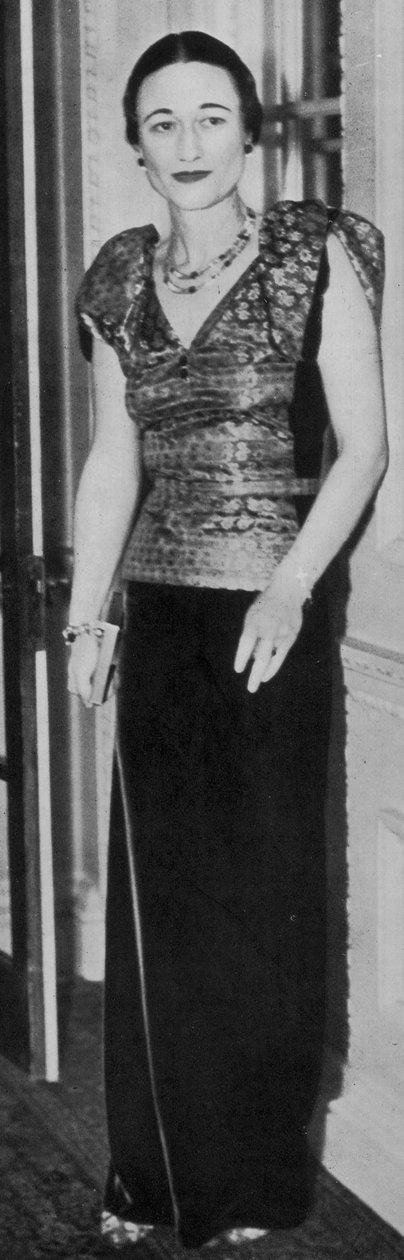 Wallis Simpson, 1936 alkotó: English Photographer