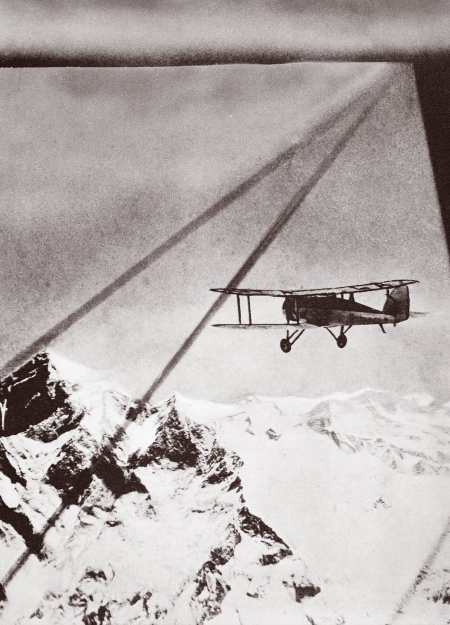Szárnyak az Everest felett, 1933 alkotó: English Photographer