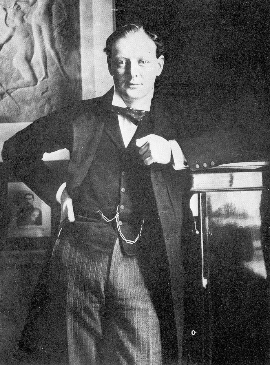 Winston Spencer Churchill 1904-ben alkotó: English Photographer