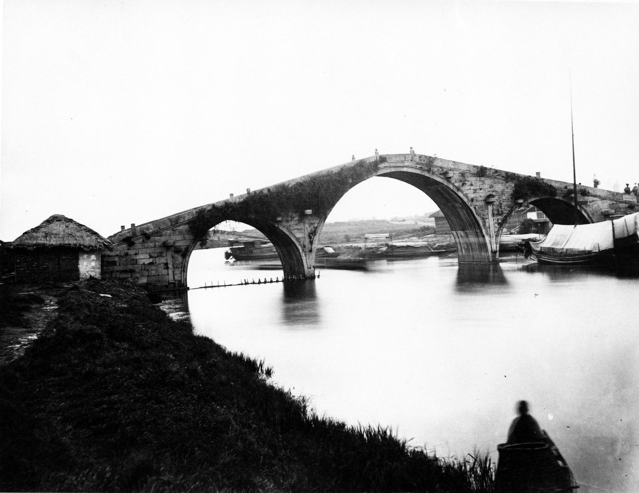 WongDoo híd, Soochow Creek, 1870 körül alkotó: English Photographer
