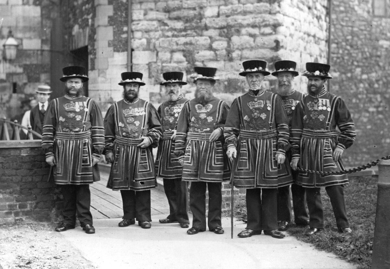 Yeoman Warders, a Tower of London alkotó: English Photographer