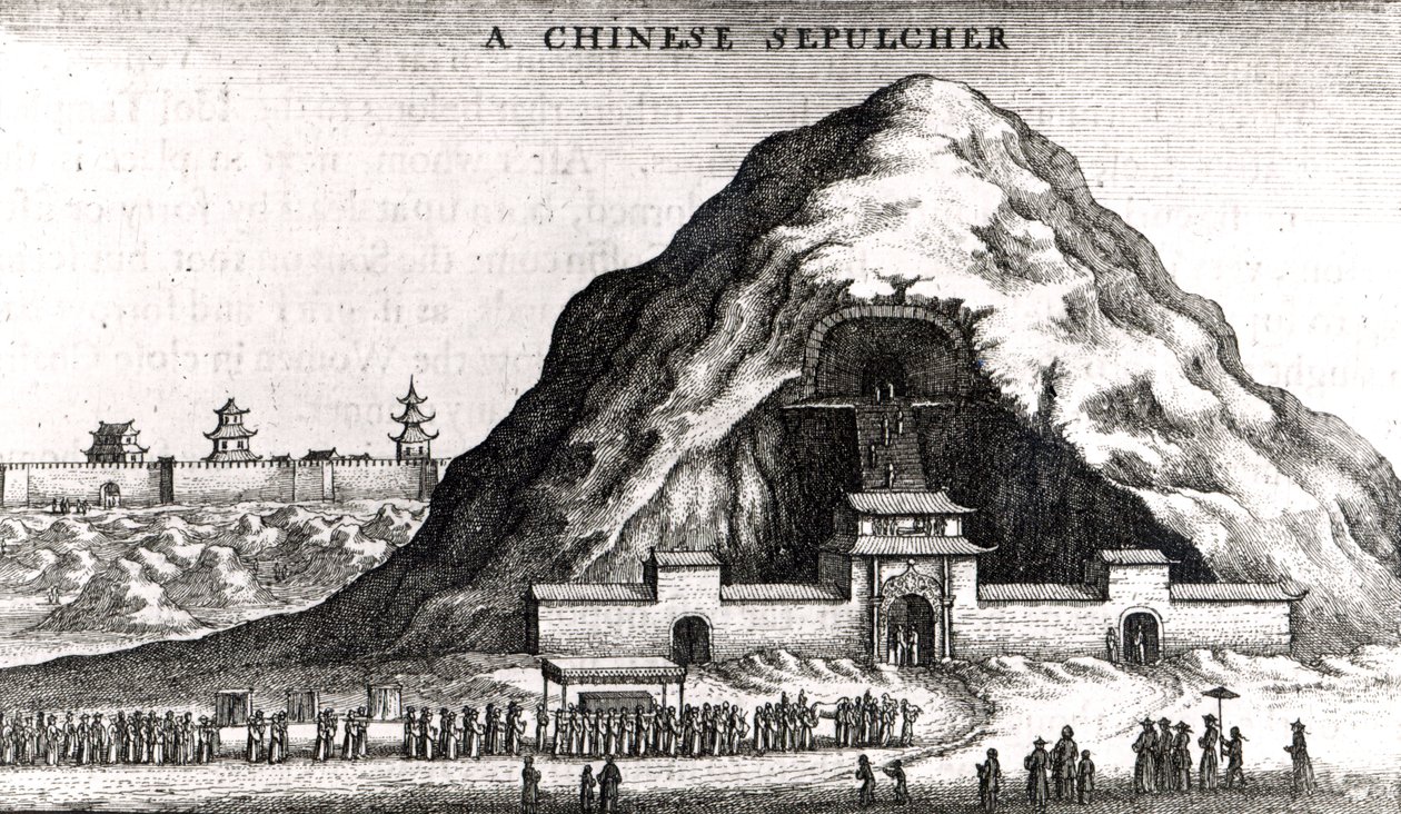 Egy kínai sír, 1669 alkotó: English School