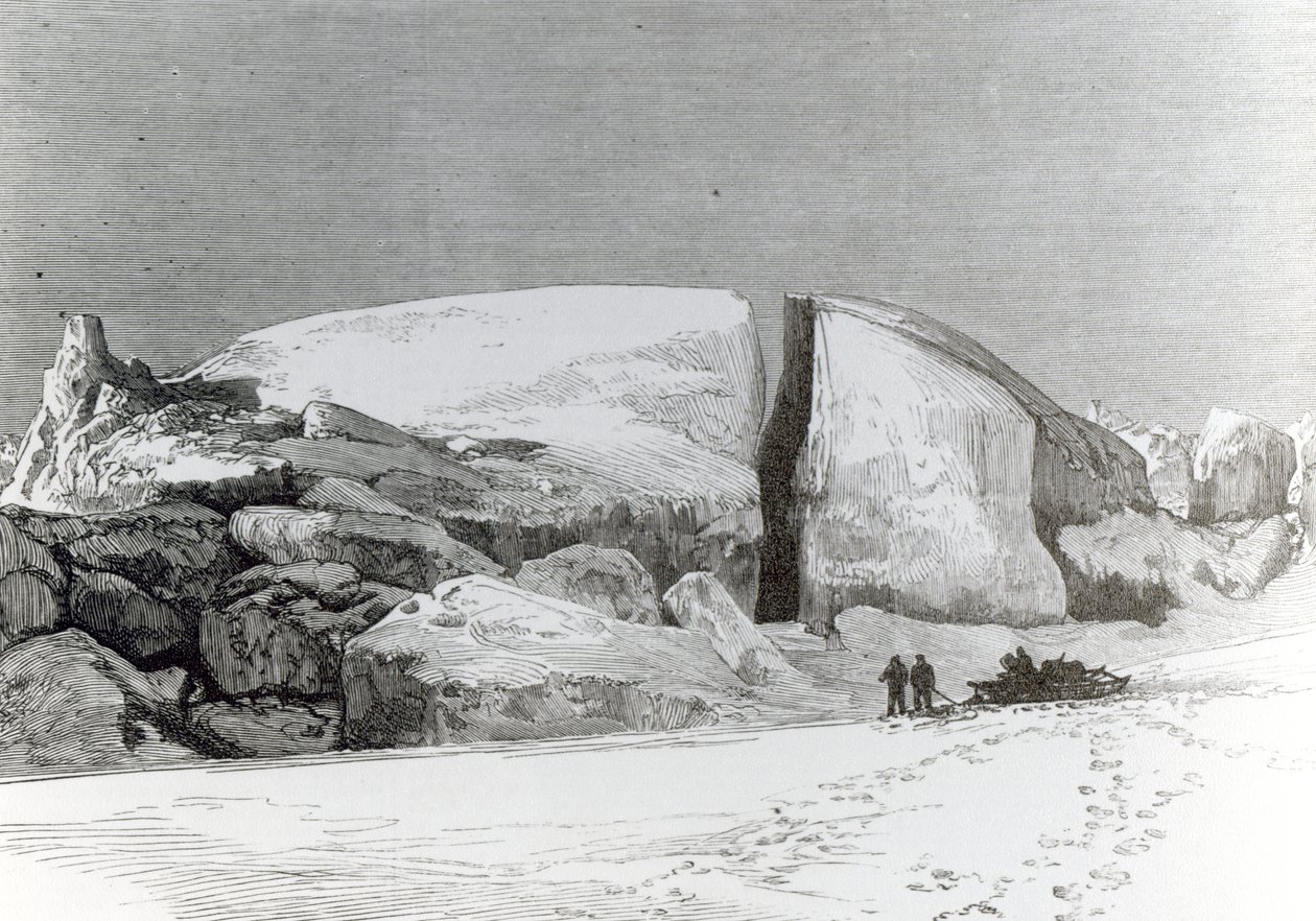 Egy Floe-Berg Aground, megjelent a 