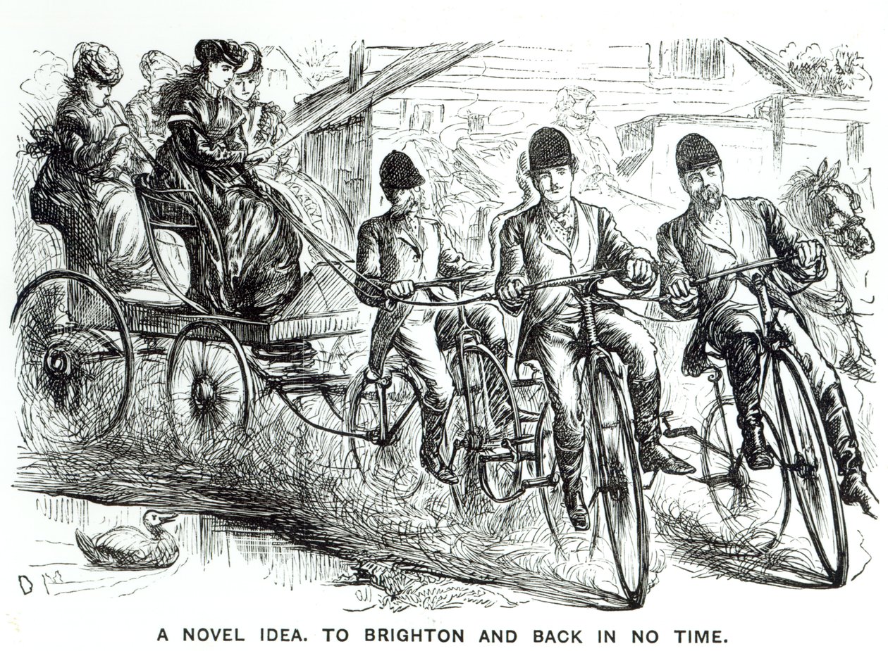 Új út Brightonba, 1864 alkotó: English School