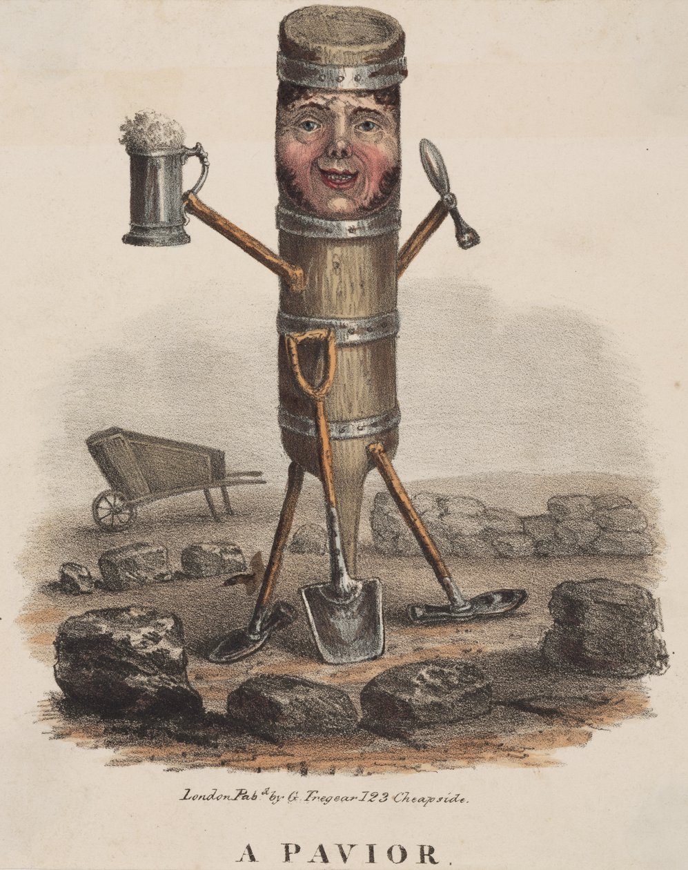 A Pavior, 1810-60 körül alkotó: English School