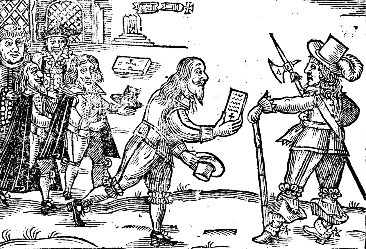 Egy skót petíció I. Károlyhoz (1600-49) alkotó: English School