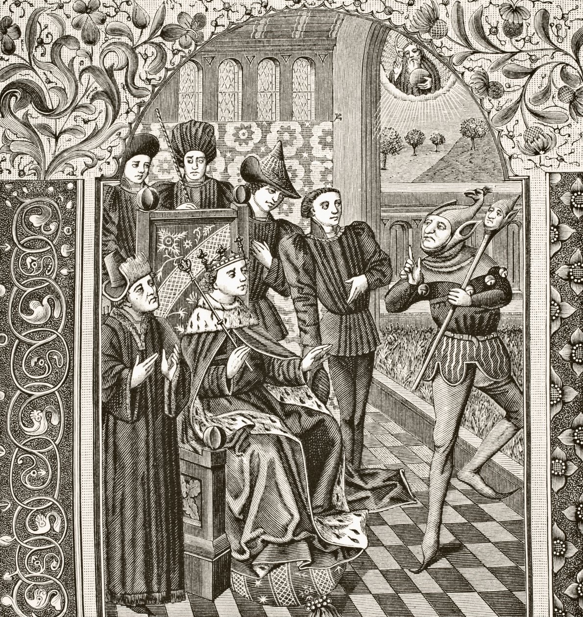 Egy udvari bolond, 1878 alkotó: English School