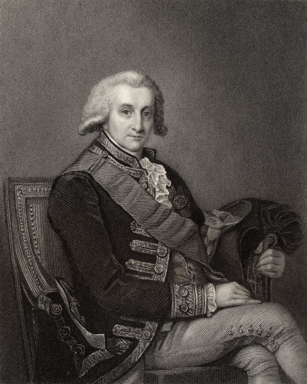 George Brydges Rodney admirális, J. Cochran metszet, a National Portrait Gallery V. kötetéből, 1835 körül megjelent alkotó: English School