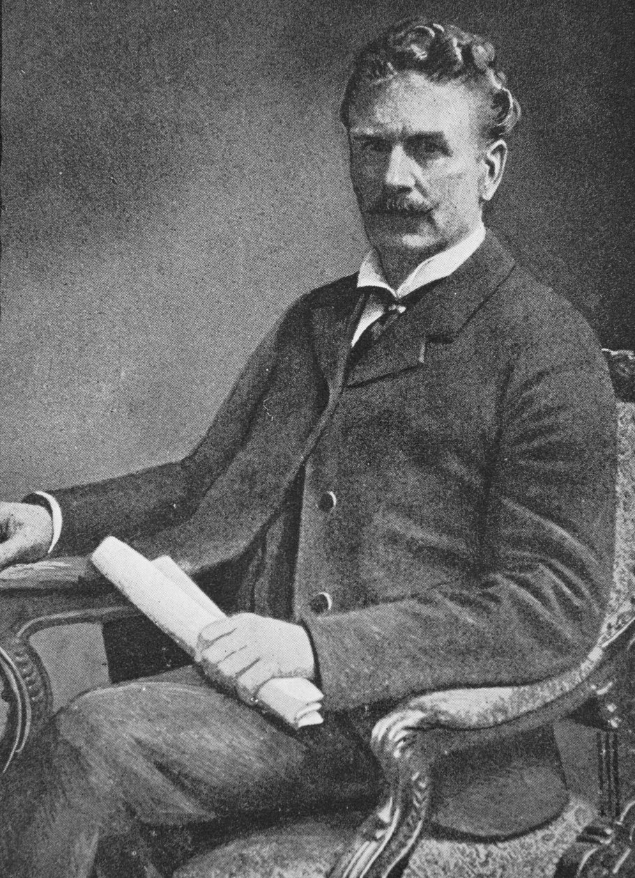 Ambrose Gwinnett Bierce (1842-1914 körül) (fotogravír) alkotó: English School