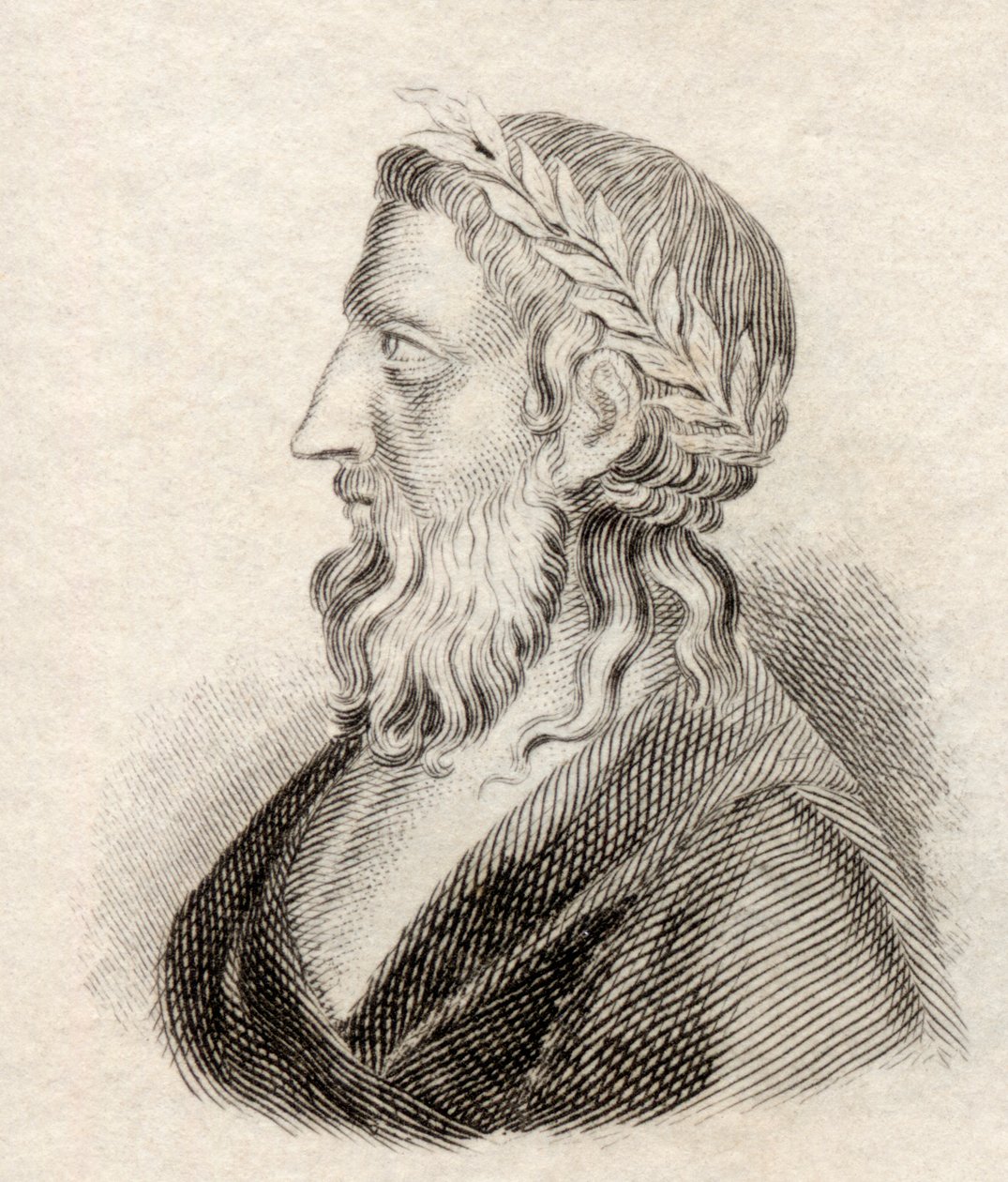 Anakreon, 1825 alkotó: English School