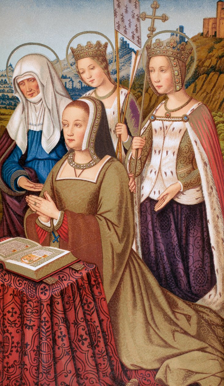 Bretagne-i Anna, 1880 körül alkotó: English School