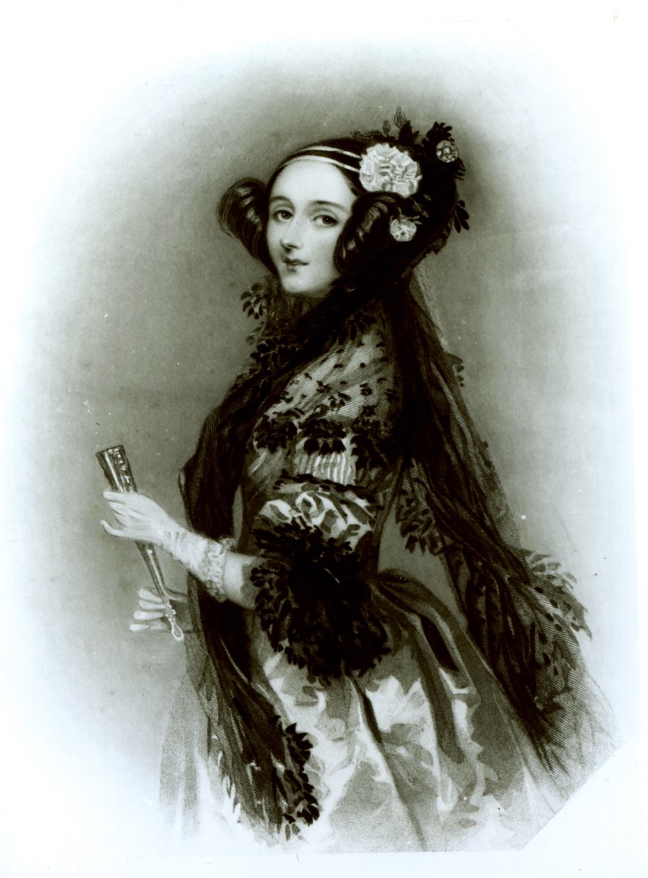 Augusta Ada Byron (1815-52) Lovelace grófnője alkotó: English School