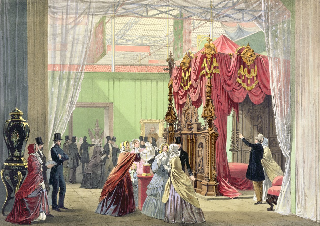 Ausztria No. 1, „Dickinson átfogó képei az 1851-es nagy kiállításról”, 1854-ben jelent meg alkotó: English School