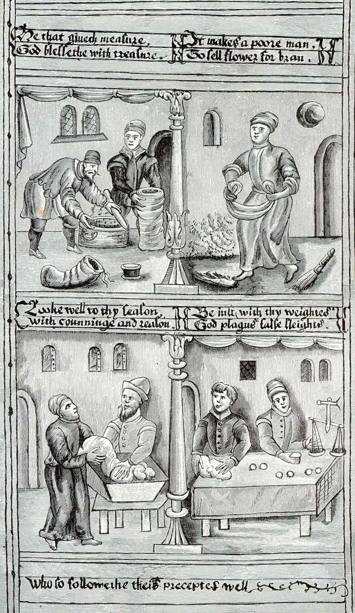 Bakers of York, A.D., 1595-96 alkotó: English School