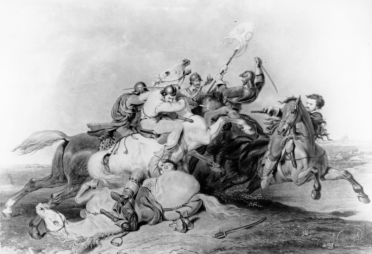 Marston Moor-i csata, 1644. július 2 alkotó: English School