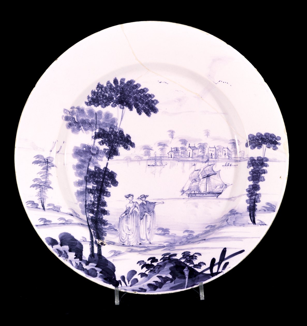 Bristol delftware edény (kerámia) alkotó: English School