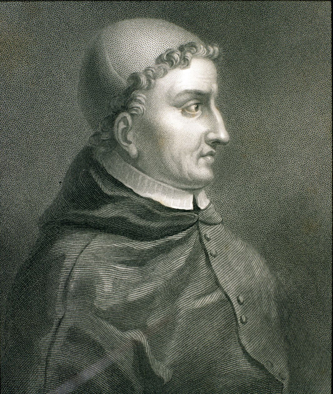 Francisco Jimenez de Cisneros bíboros (1437-1517) az 1833-ban megjelent „Portrék galériájából” alkotó: English School