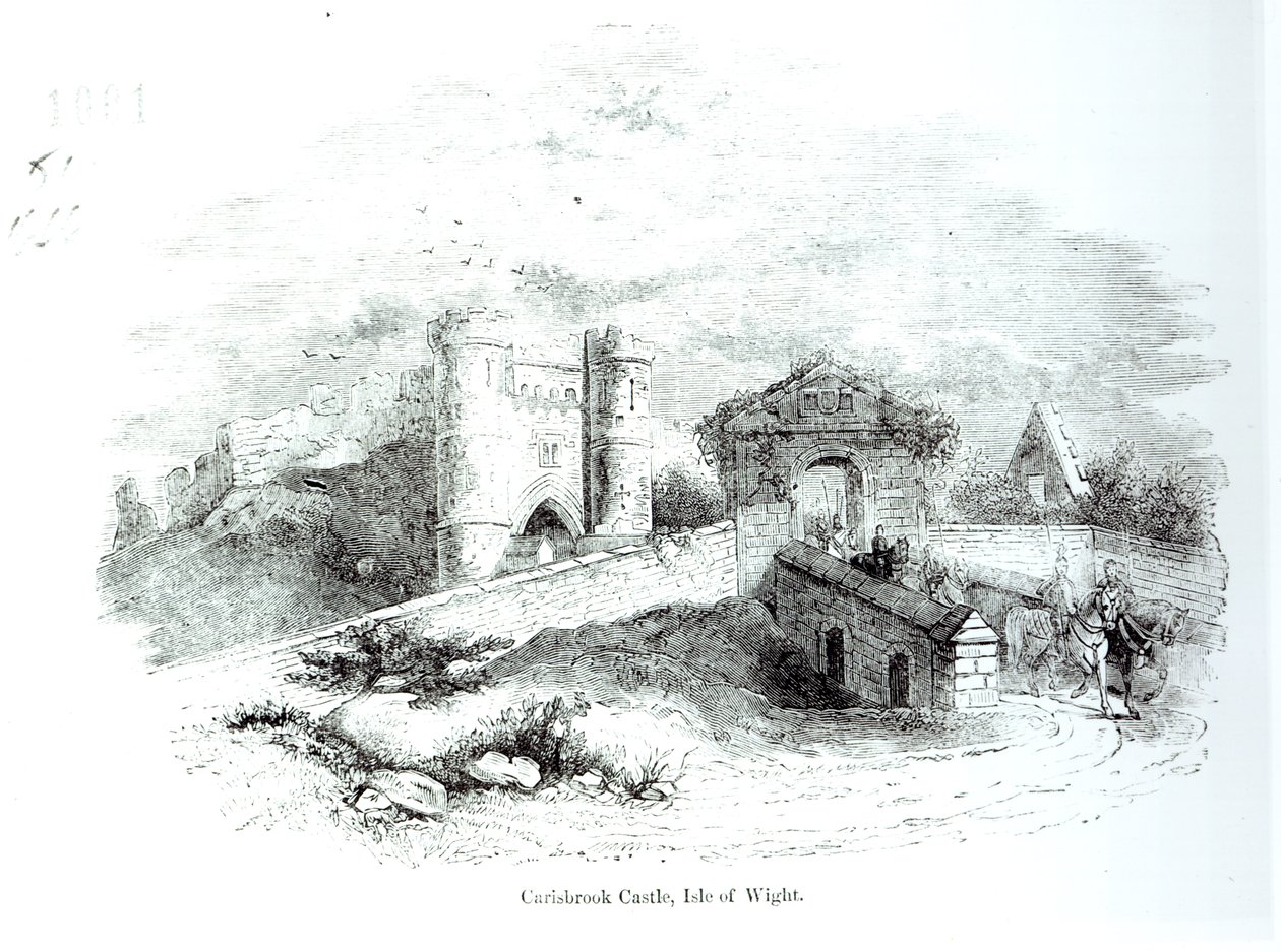 Carisbrooke kastély, Wight-sziget alkotó: English School