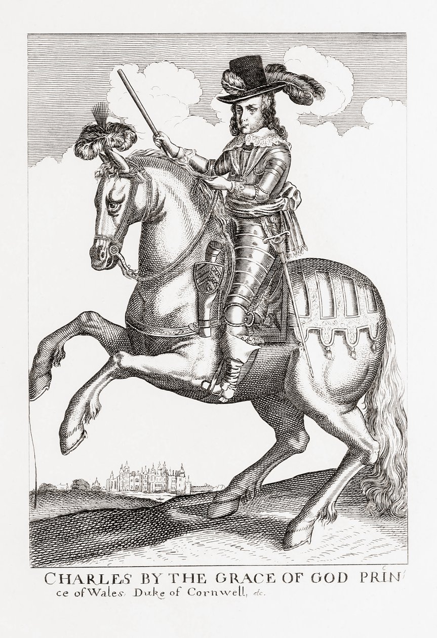 I. Károly, Anglia, Skócia és Írország királya, 1600-1649, a Woodburns Gallery of Rare Portraits, pub. 1816. alkotó: English School