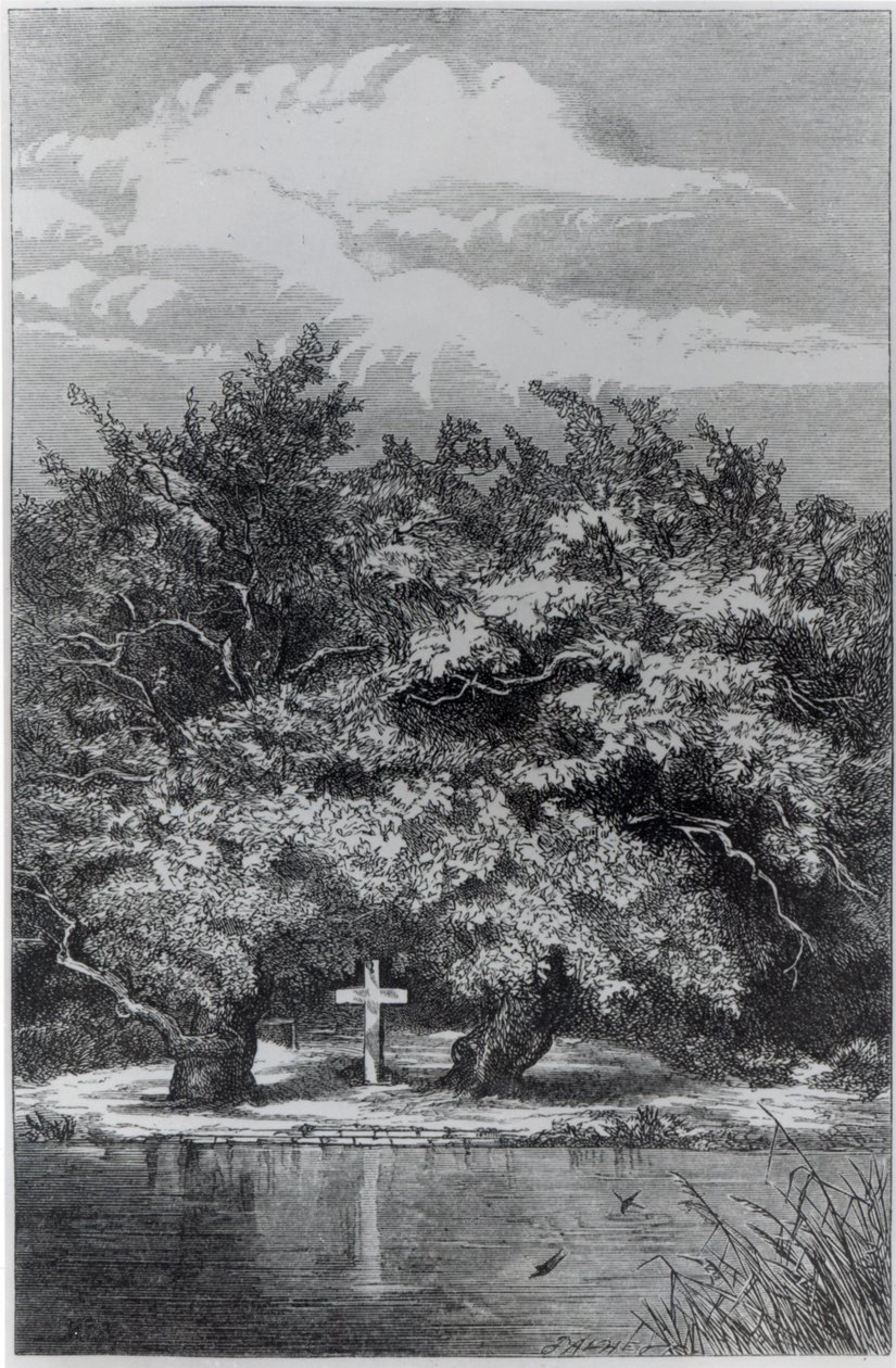 Charles Waterton sírja alkotó: English School