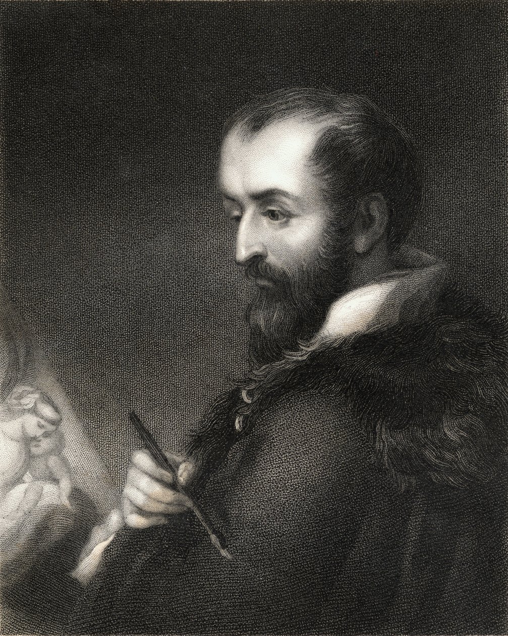 Correggio (1494-1534) a Portrék Galériájából, 1833-ban alkotó: English School