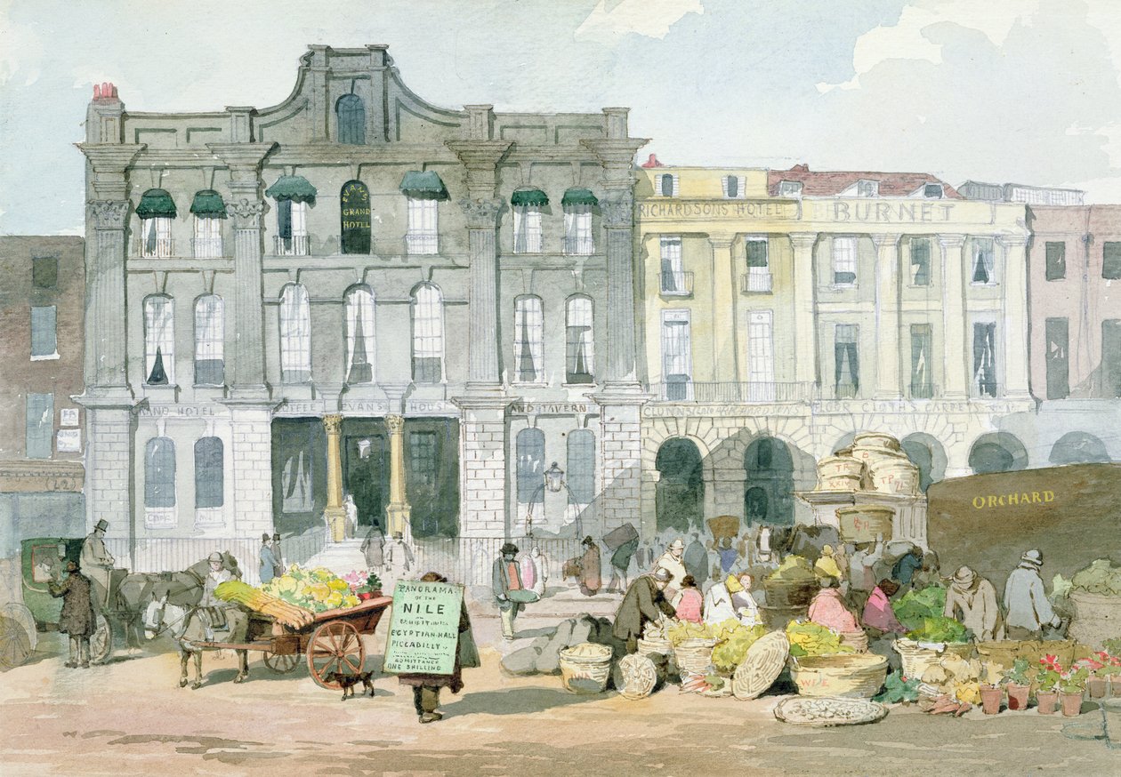 Covent Garden piac alkotó: English School