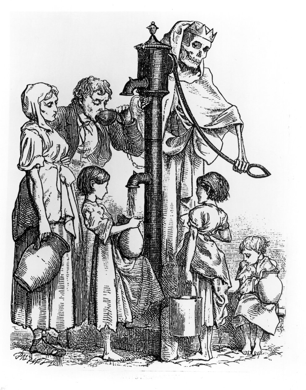 Halálkórház, 1830 alkotó: English School
