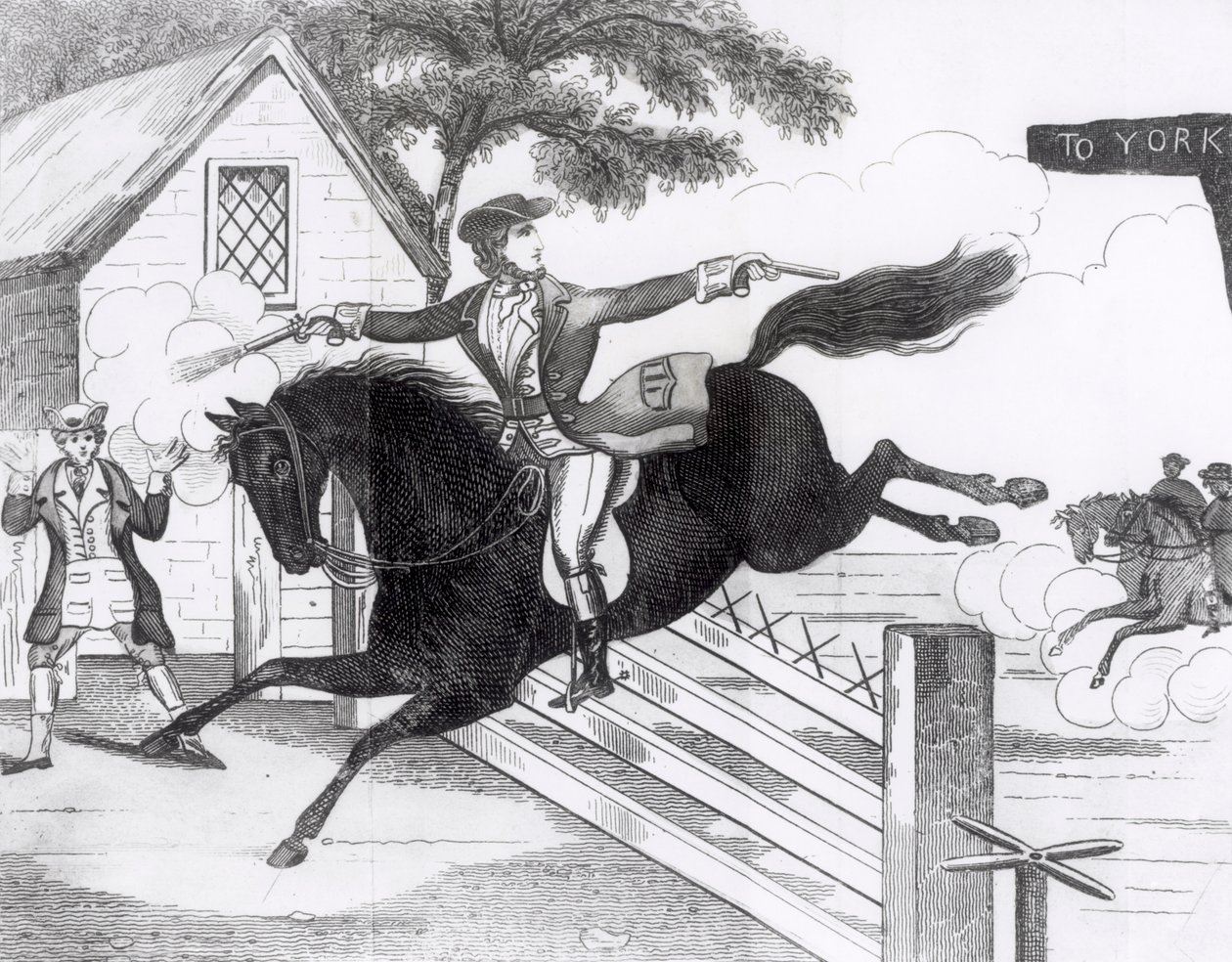 Dick Turpin (1705-39) alkotó: English School