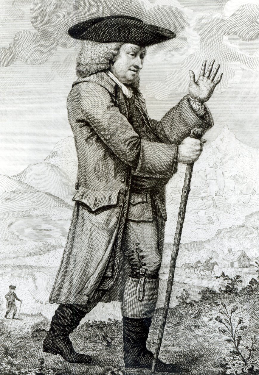 Dr. Johnson utazóruhájában, 1786 alkotó: English School
