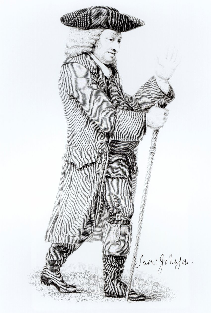 Dr. Samuel Johnson (1709-84) (lásd még: 344380) alkotó: English School