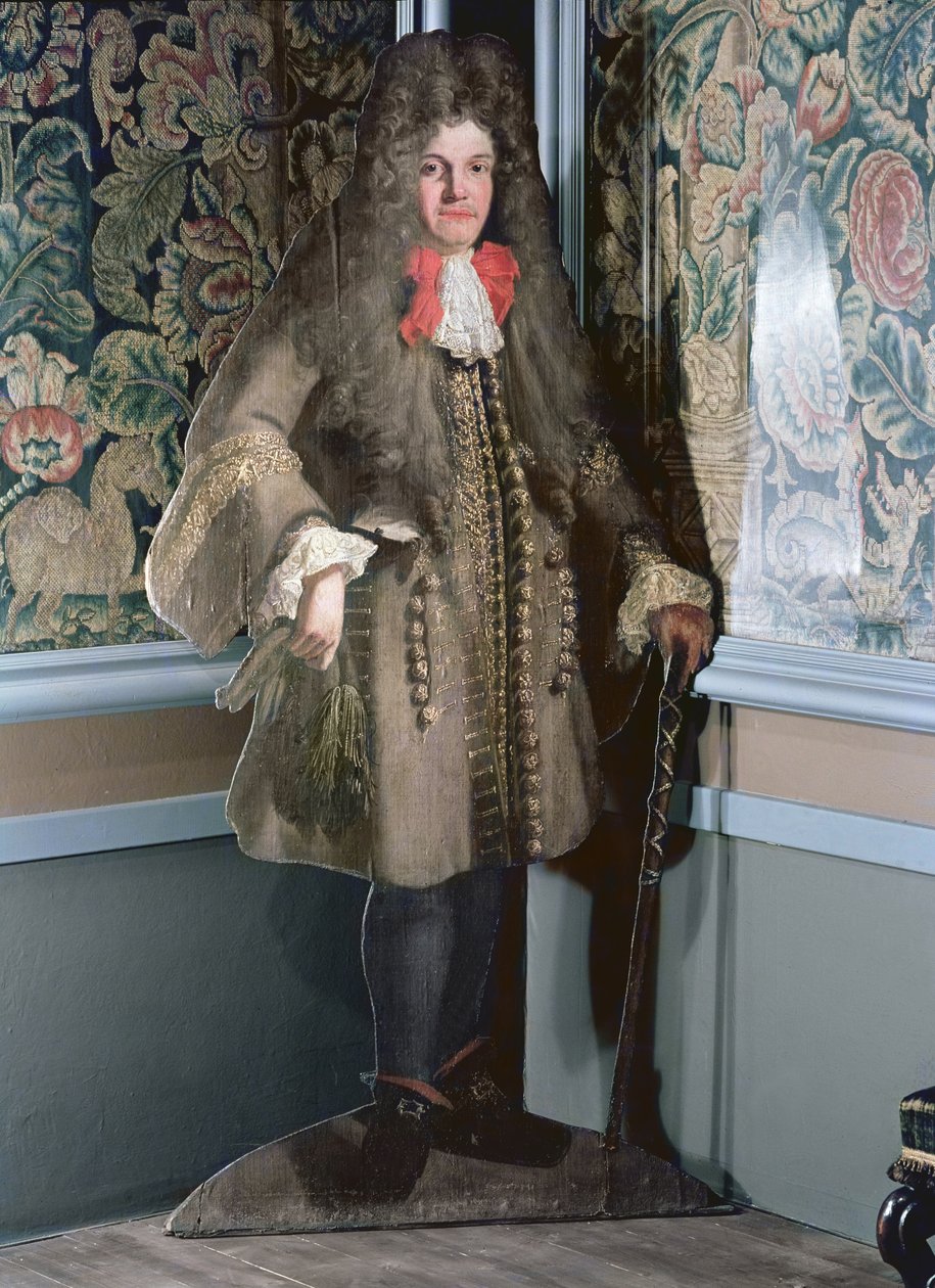 Férfi bábu deszkafigura, 1690 körül alkotó: English School