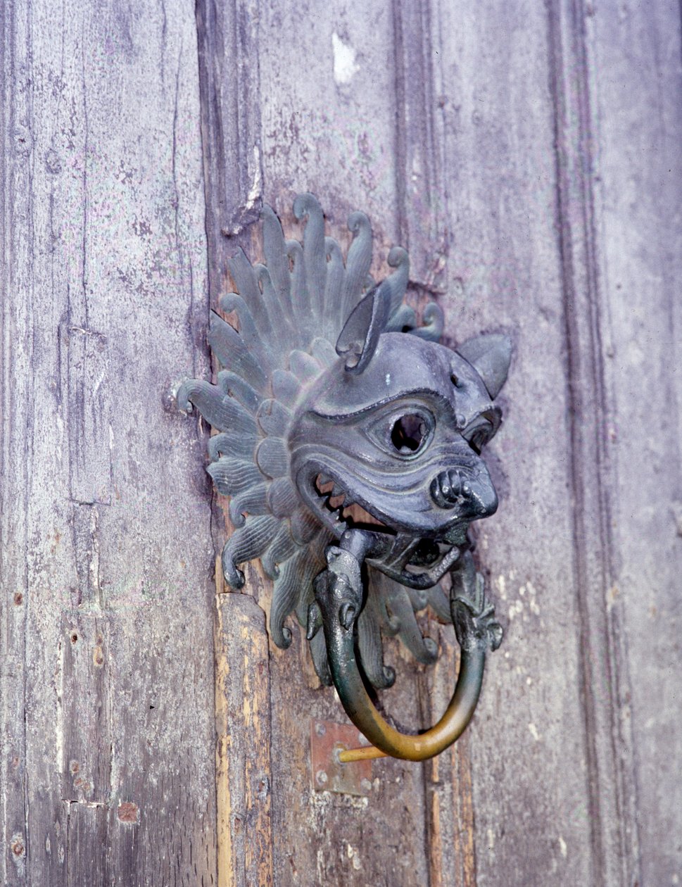 Durham Cathedral Sanctuary Knocker, a 12. századi bronz eredeti másolata alkotó: English School