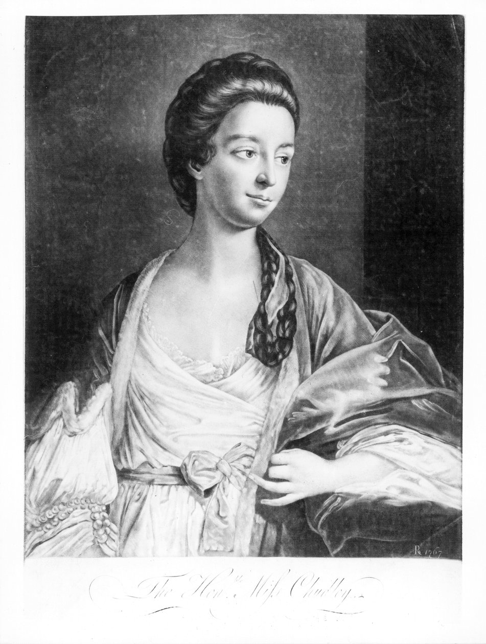 Elizabeth Chudleigh (1720-88) Bristol grófnője és Kingston hercegnője alkotó: English School