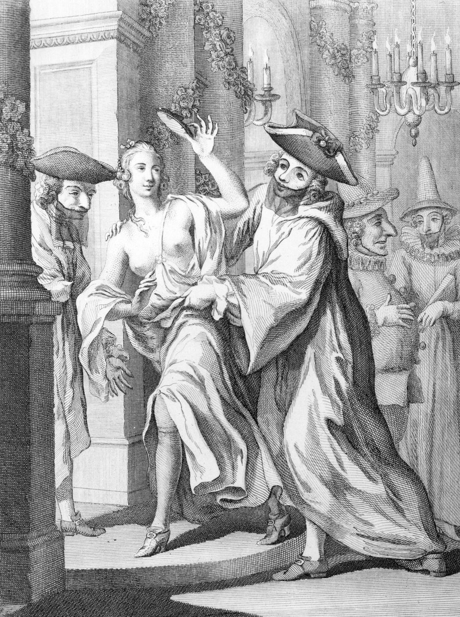 Elizabeth Chudleigh, Bristol grófnője, Iphigeniának öltözve, 1749 körül alkotó: English School