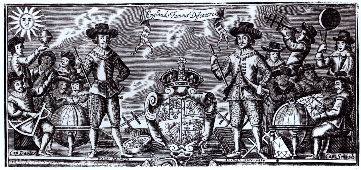 Anglia híres felfedezői alkotó: English School