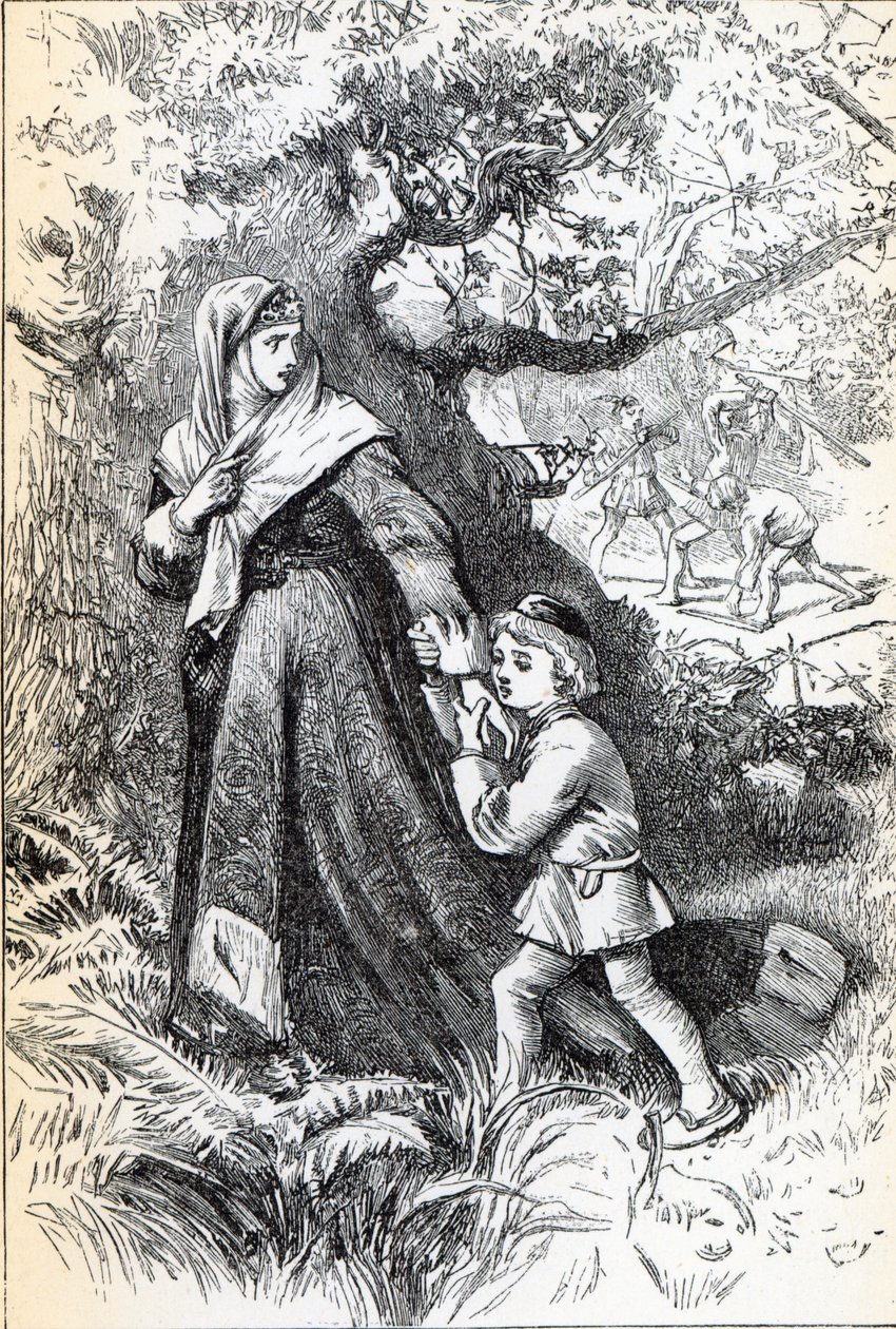 Margit királynő szökése alkotó: English School