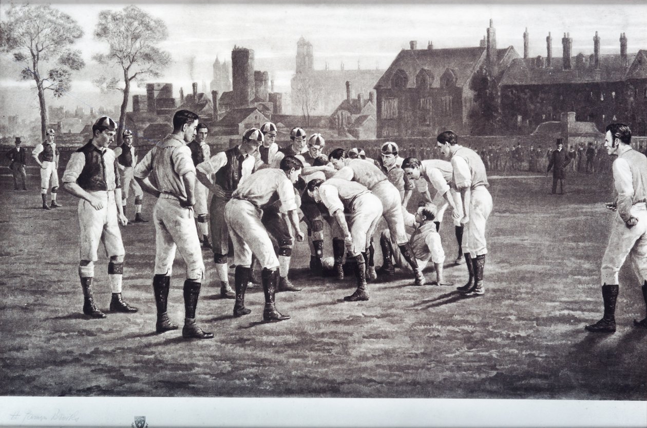 Eton Field Game alkotó: English School