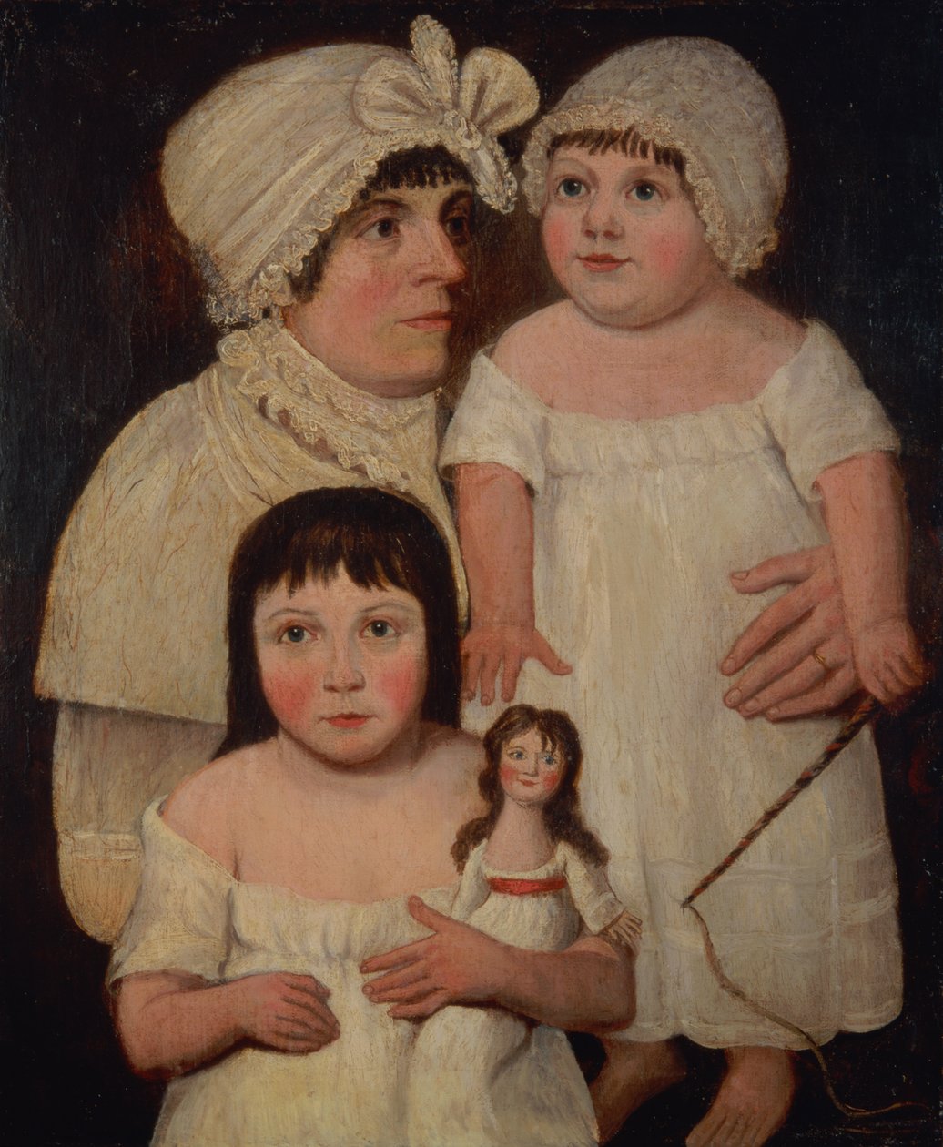 Családi csoport, 1810 körül alkotó: English School