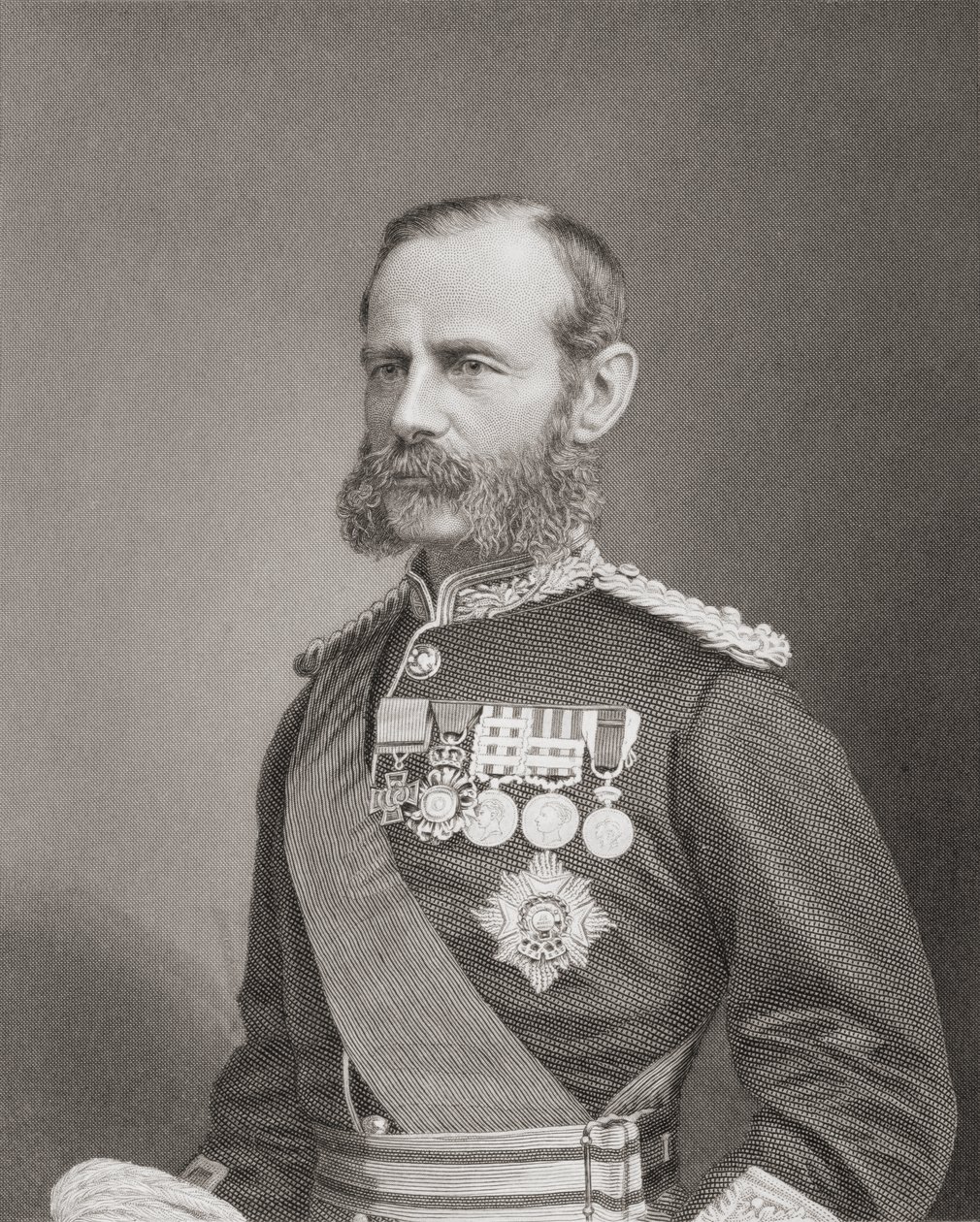 Frederick Sleigh Roberts tábornagy, 1. Earl Roberts, 1883 alkotó: English School