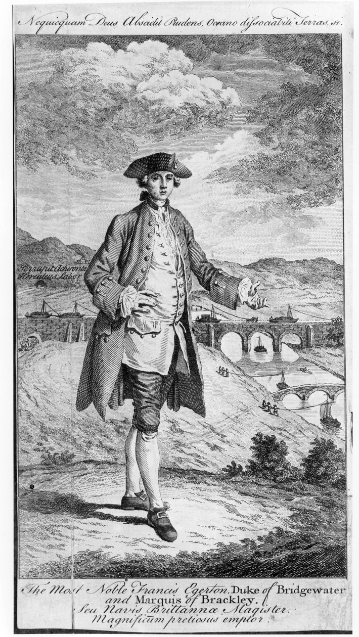 Francis Egerton (1736-1803), Bridgewater 3. hercege és Brackley márki (Marquess of Brackley) alkotó: English School
