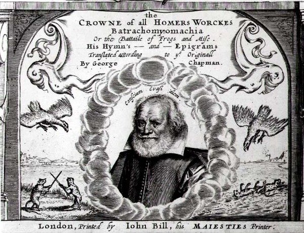 A Batrachomyomachia vagy A békák és egerek csatája, George Chapman fordítása (1559-1634) alkotó: English School